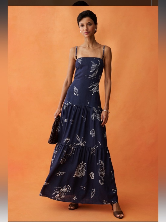 Few Moda Dresses & Skirts - NWT ANAYA Zali Coastal Maritime Few Moda Maxi  Dress 12 ,8 , 6